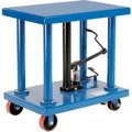 Global Equipment Work Positioning Post Lift Table Foot Control 6000 Lb. Cap. 36x24 Platform MD6059A